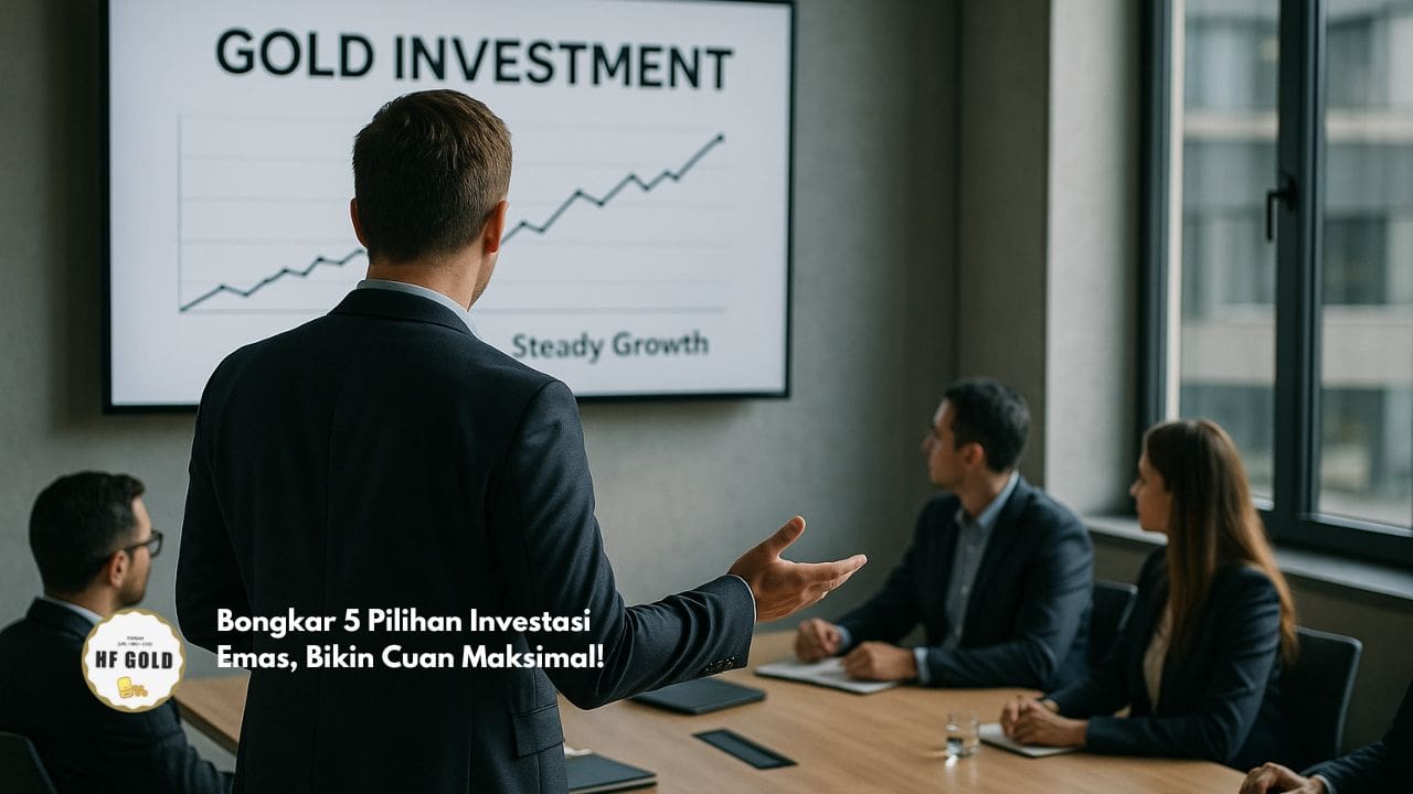Bongkar 5 Pilihan Investasi Emas, Bikin Cuan Maksimal!