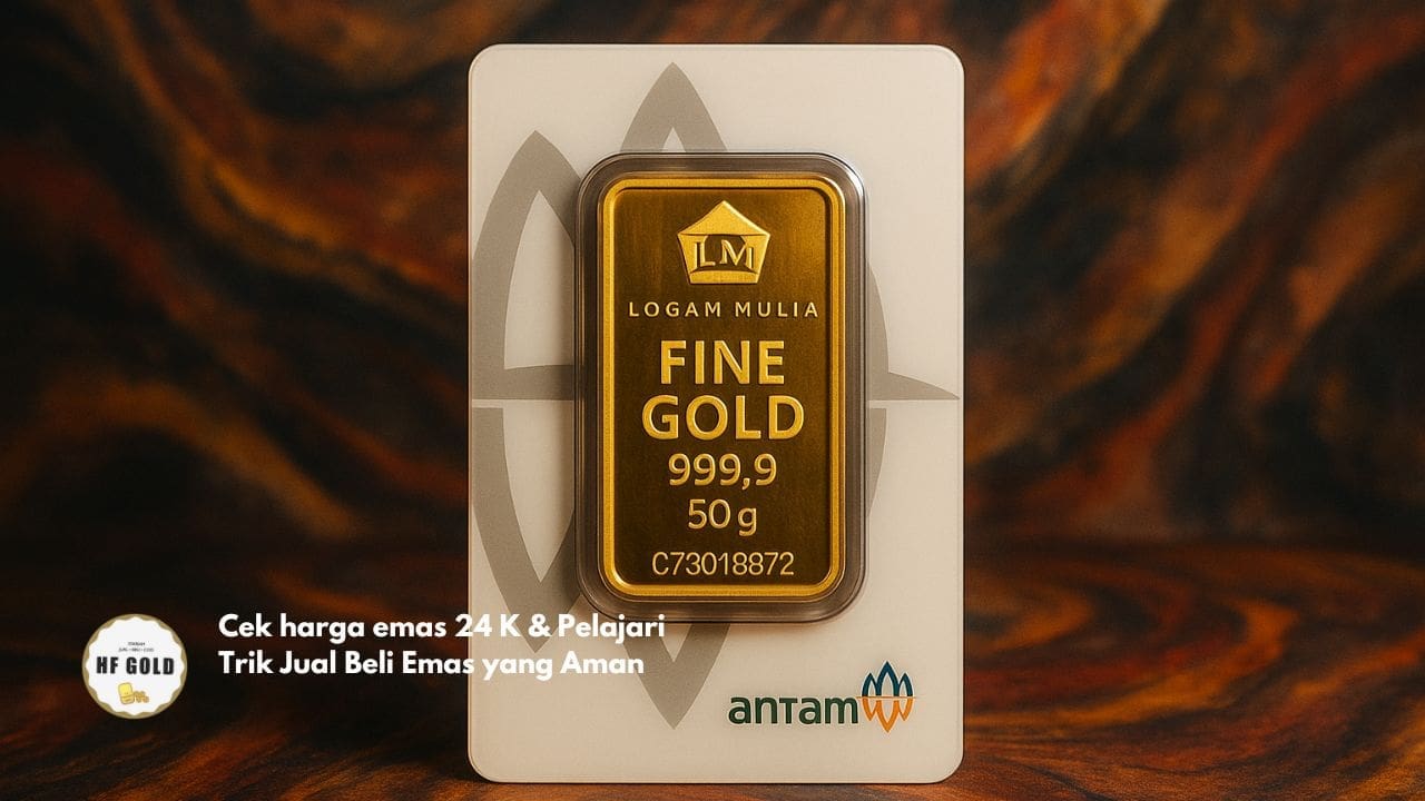 Cek harga emas 24 K & Pelajari Trik Jual Beli Emas yang Aman