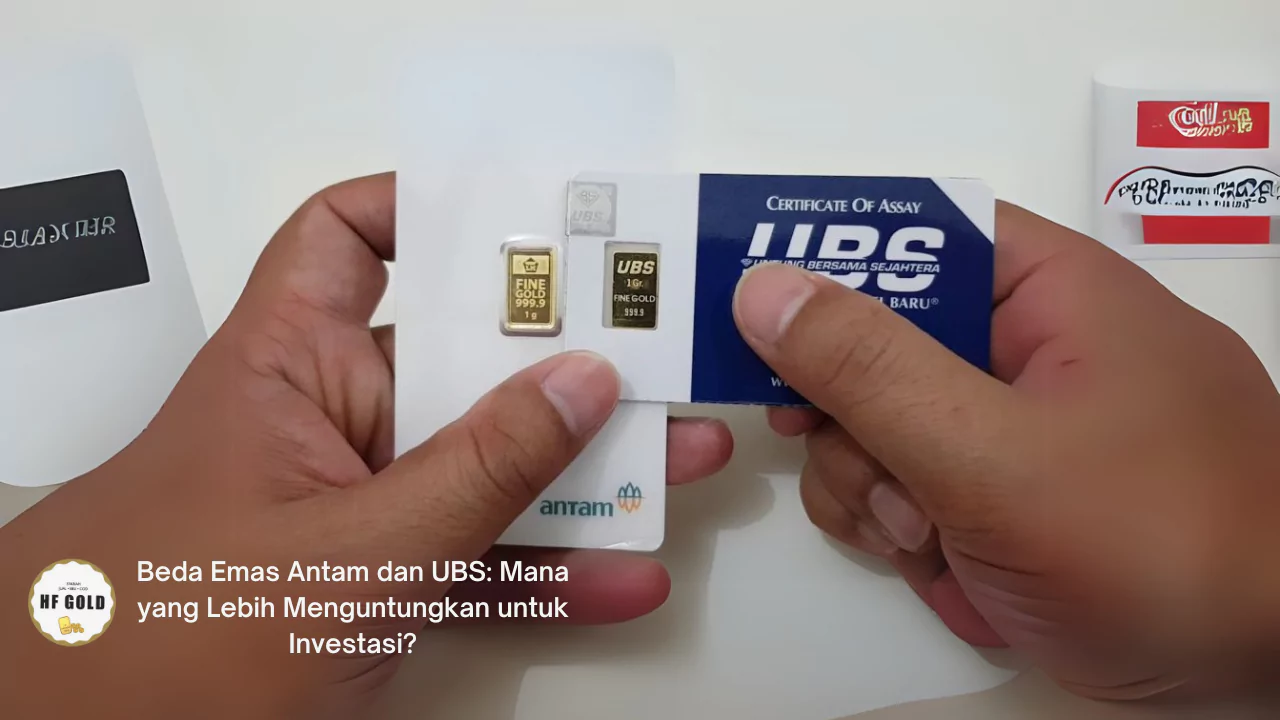 Beda Emas Antam dan UBS